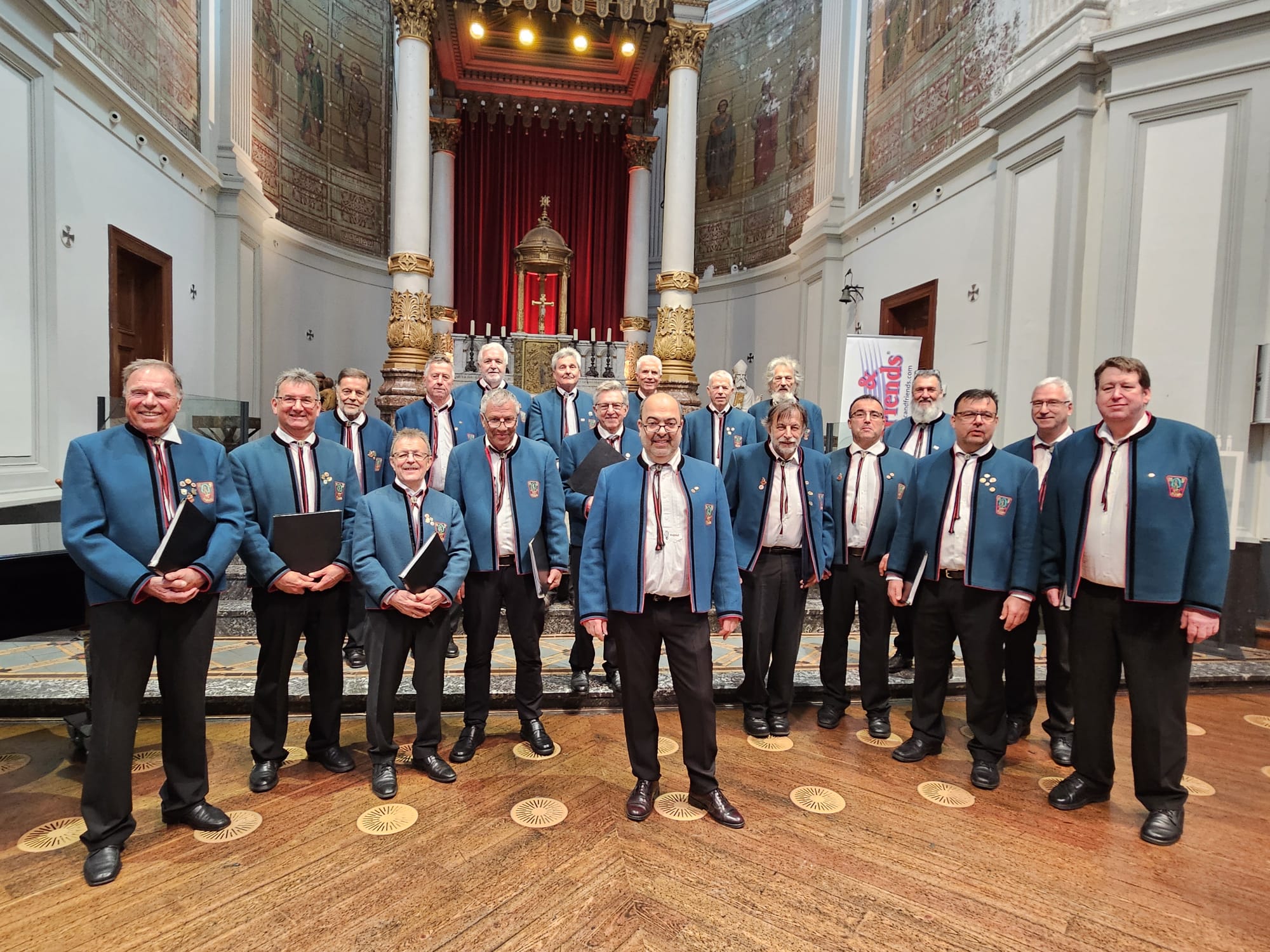 Gruppenfoto Männerchor Friedrichslinde