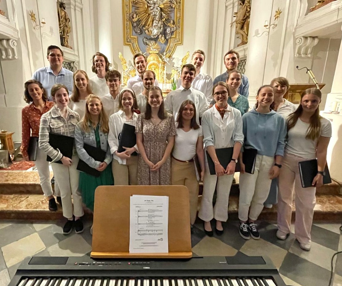 Der Gospelchor der Unipfarre Innsbruck